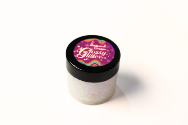 glitter glaseado