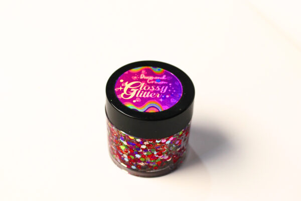 glitter morado