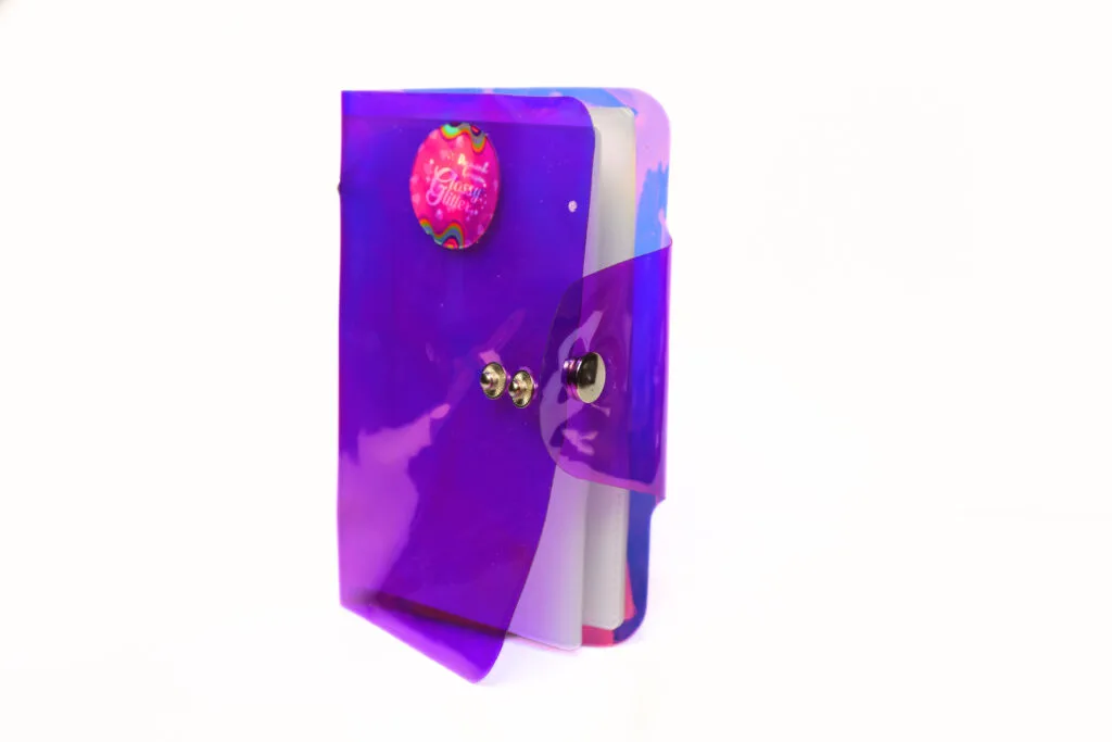 Album para plantilla morado pasata blanda