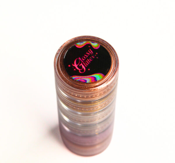 Glitter en polvo Dorados 6 colores