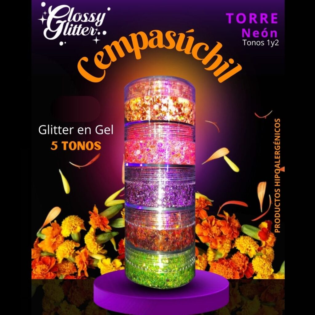 5 tonos de brillo en gel - Torre Edición especial