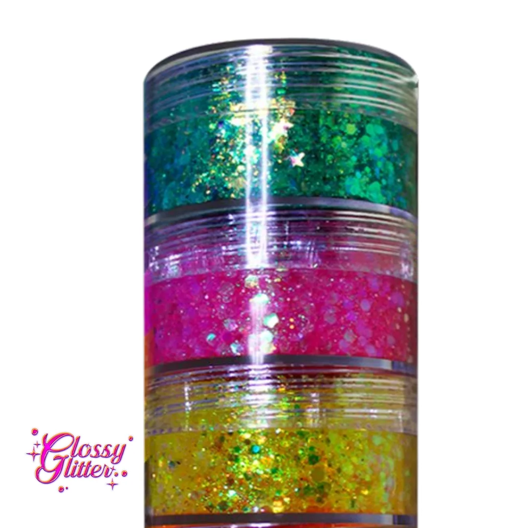 Torre Jelly | Glitter en Gel Glossy Glitter - Imagen 4