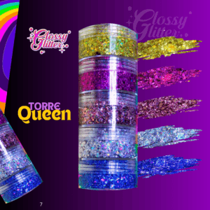 Torre Queen | Glitter en Gel Glossy Glitter