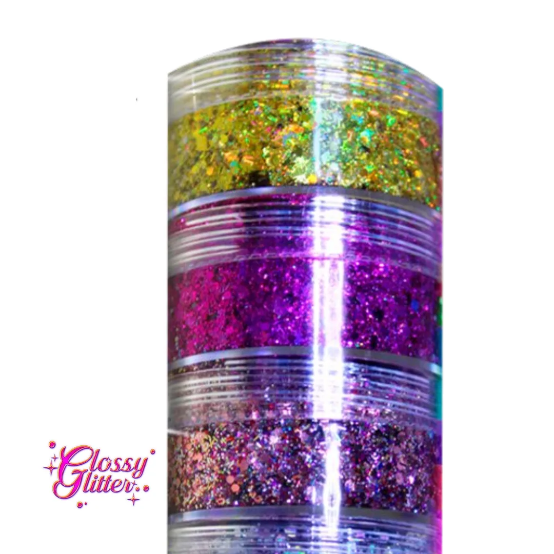 Torre Queen | Glitter en Gel Glossy Glitter - Imagen 4
