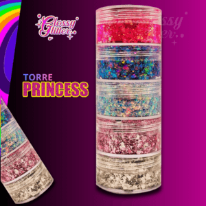 Torre Princess | Glitter en Gel Glossy Glitter