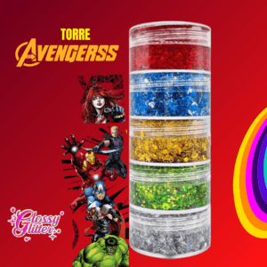 Torre Avengers | Glitter en Gel Glossy Glitter
