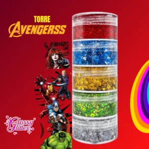 Torre Avengers | Glitter en Gel Glossy Glitter