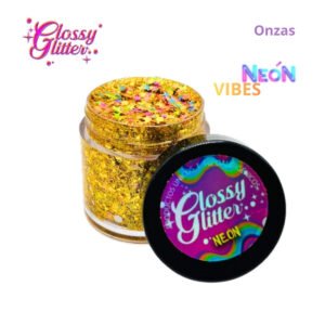 Glitter en Gel Neón Vibes 1 oz