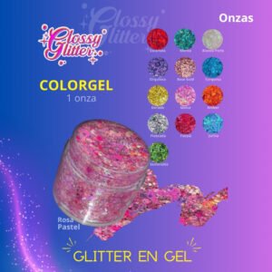 Glitter en Gel ColorGel 1 oz