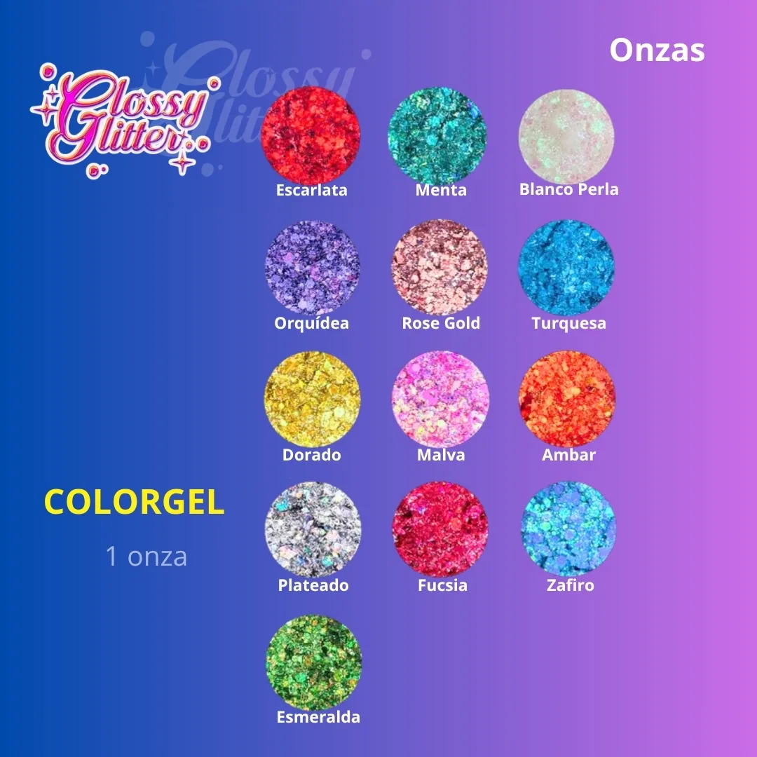 Glitter en Gel ColorGel 1 oz - Image 3