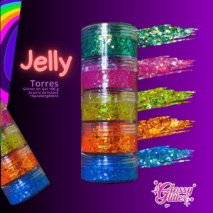Torre Jelly | Glitter en Gel Glossy Glitter