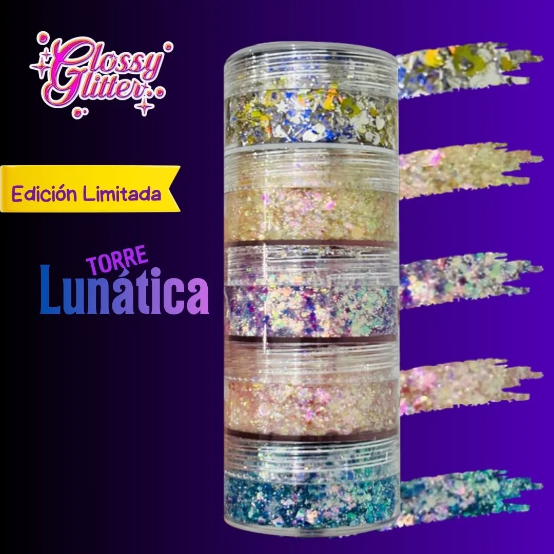 Torre Lunática | Glitter en Gel Glossy Glitter | Edición Limitada - Imagen 2